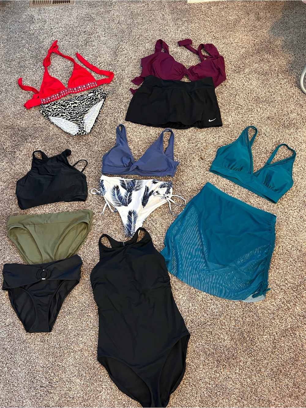 👙🩱✨ Swim, Swim, Swim! A collection of swim skirts, bikinis, and one piece.